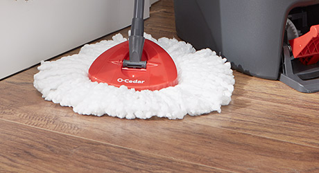 mop to clean the floor