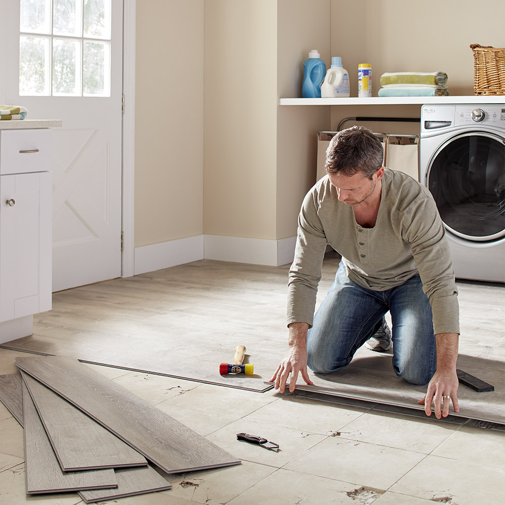 How To Clean Vinyl Flooring The Home Depot