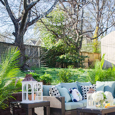 How to Create a Chic Gravel Patio