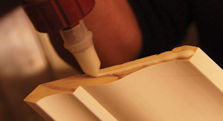 Glue and assemble the return - Cutting Mitered Returns Glue and assemble the return - Cutting Mitered Returns