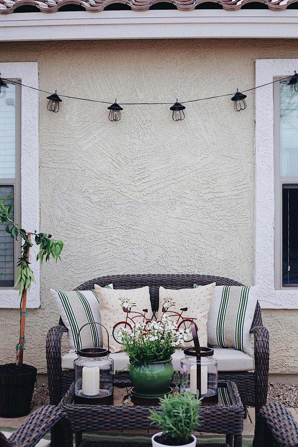 How to Decorate a Small Patio - The Home Depot