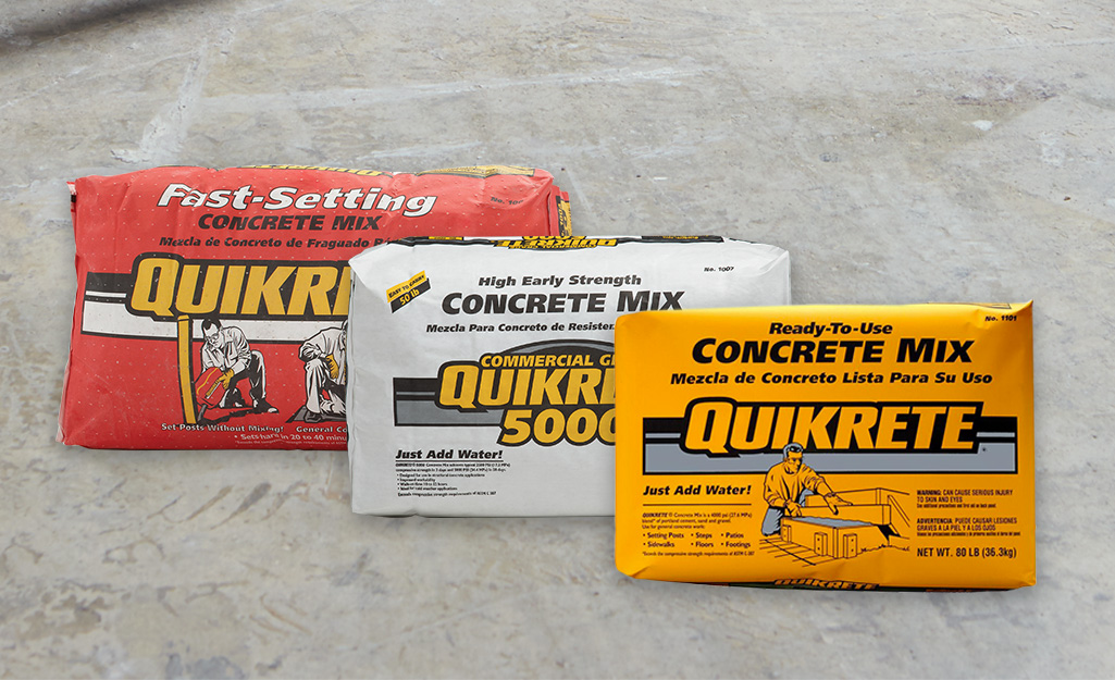 Types of Concrete Mix for Any Project The Home Depot