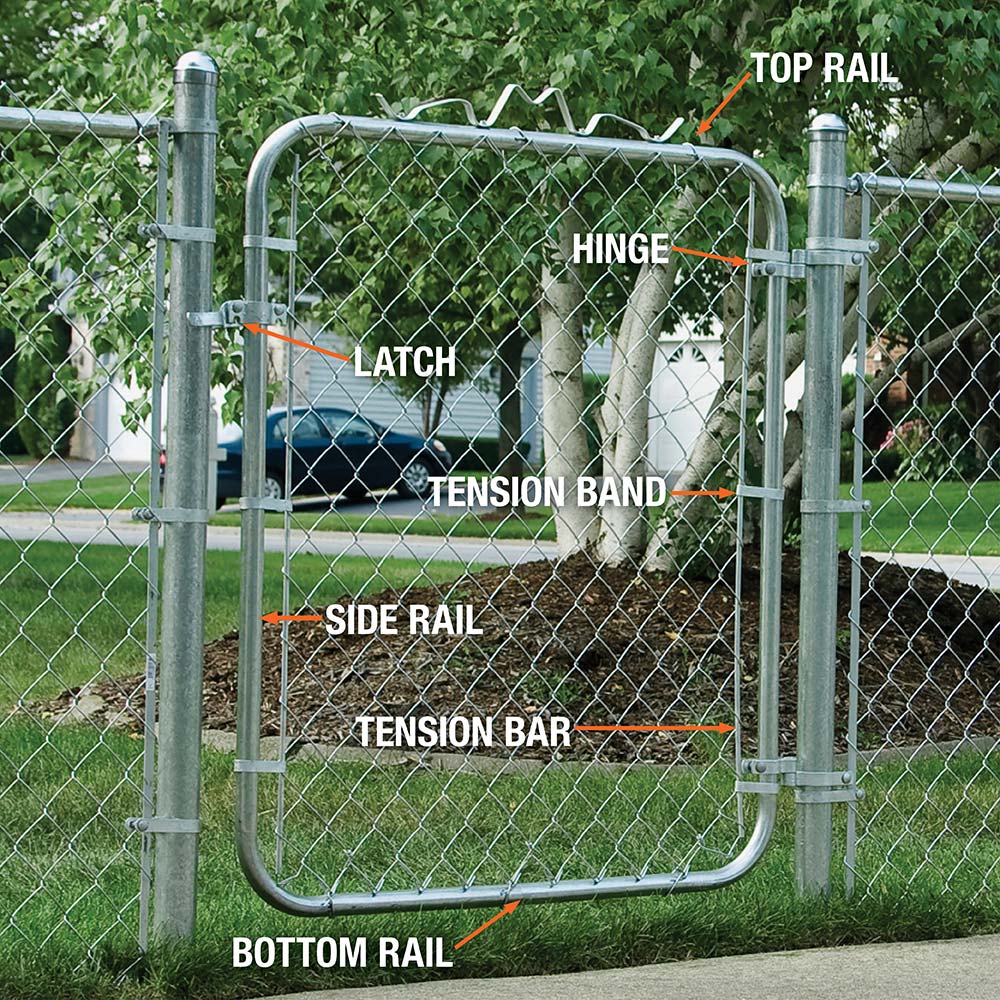 How to Hang a Chain-Link Gate - The Home Depot