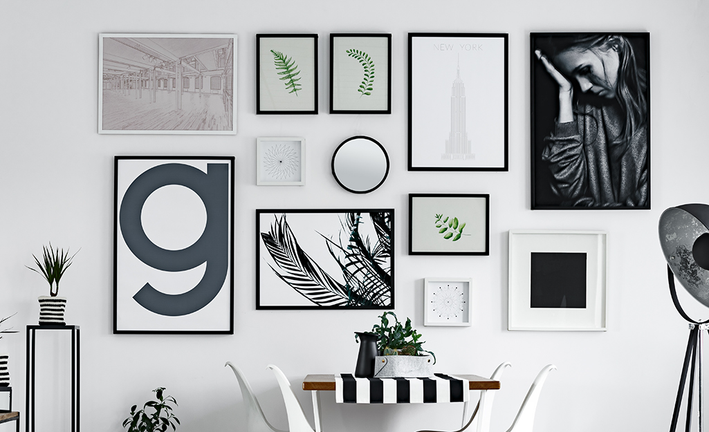 ways to hang prints