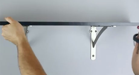How To Hang Shelves, Bookcase Shelf Support Clips Home Depot