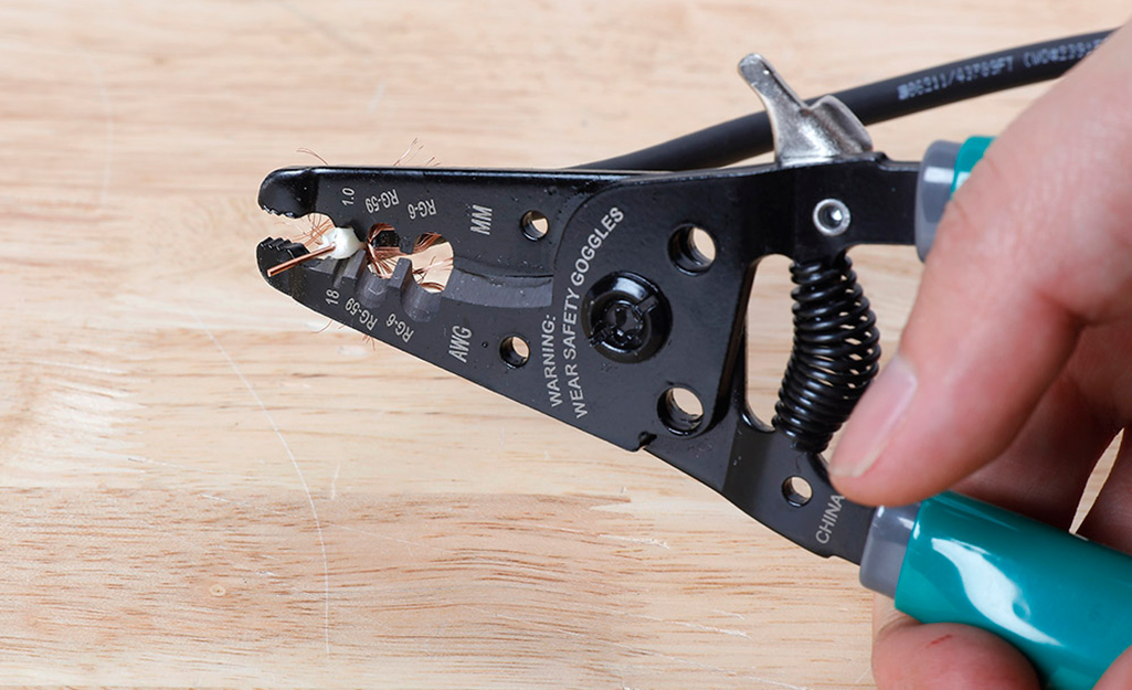 How to Install a Coax Outlet The Home Depot