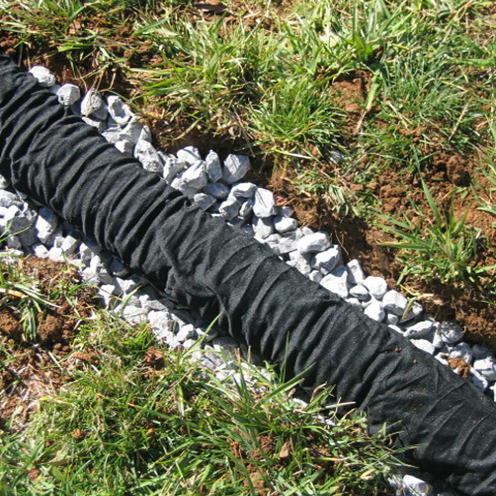 french drain cleaning