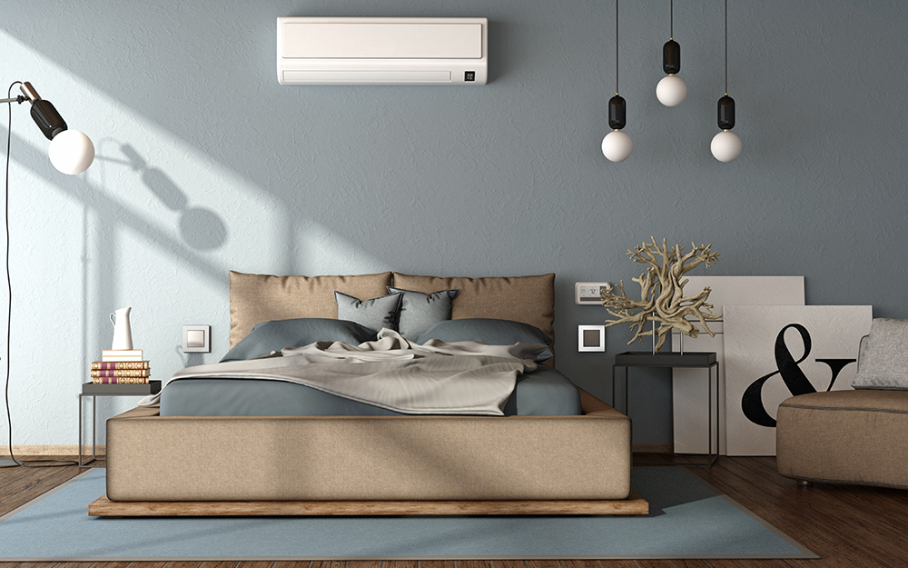 Best place to install deals split ac in bedroom