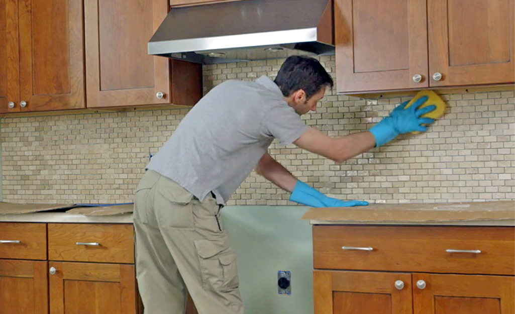 How To Install A Tile Backsplash Step 9 