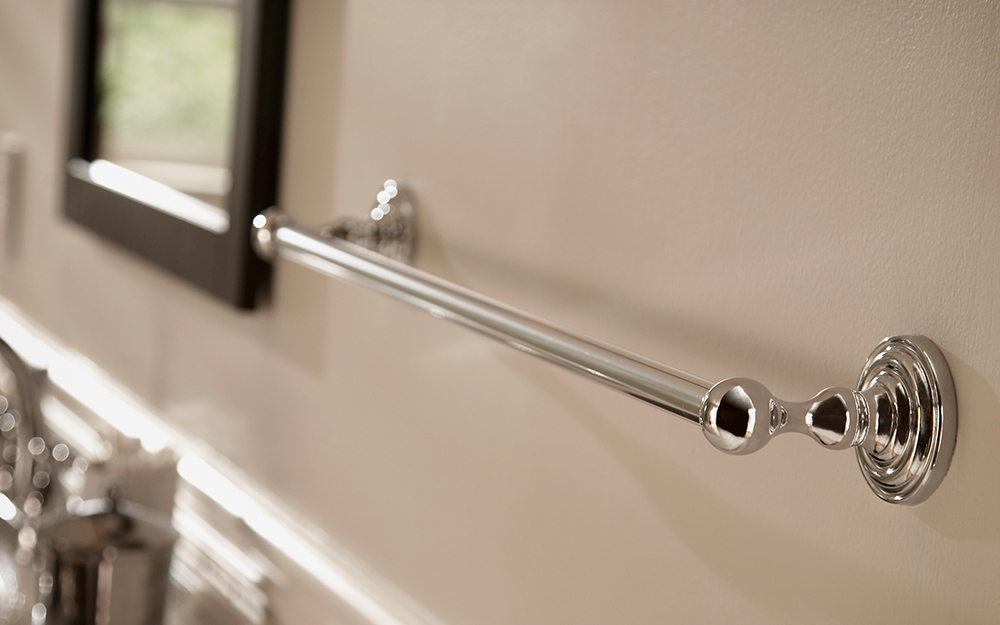 How To Install Towel Hanger In Bathroom