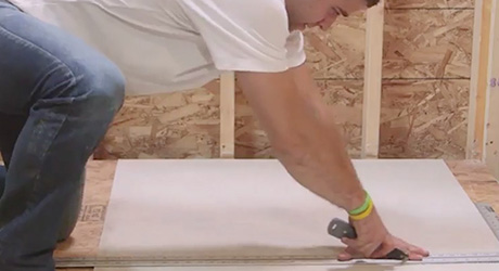How To Install A Cement Backerboard The Home Depot