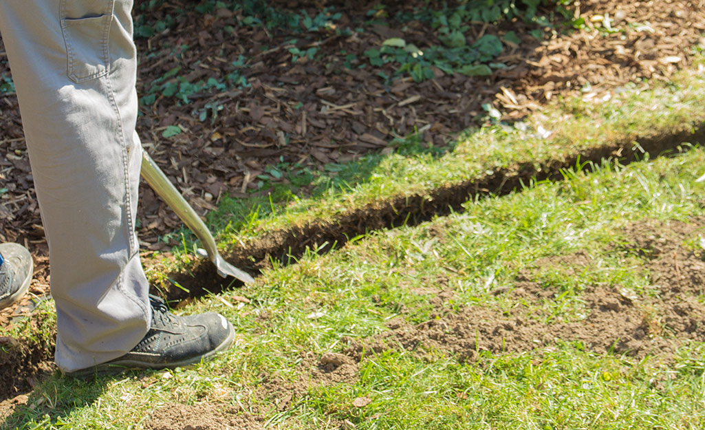 how to install landscape timbers