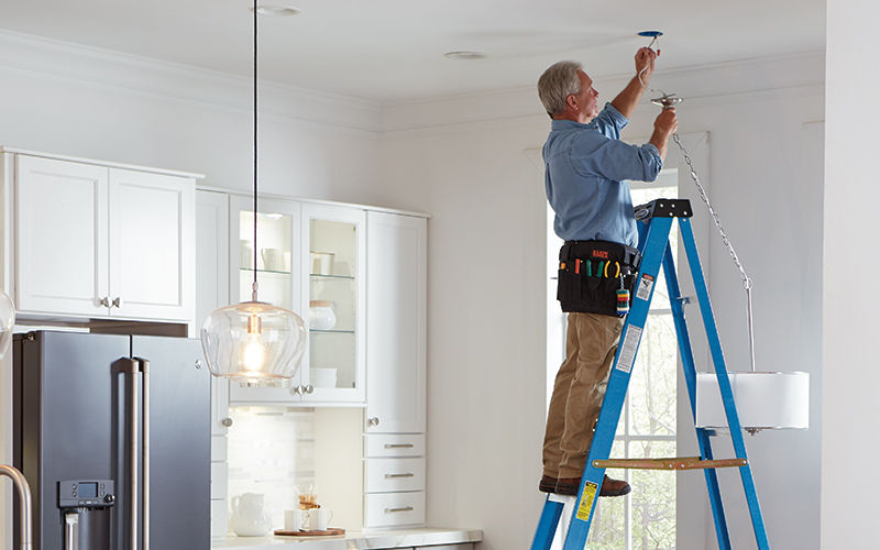 How To Install Flush And Semi Flush Mount Lighting The Home Depot