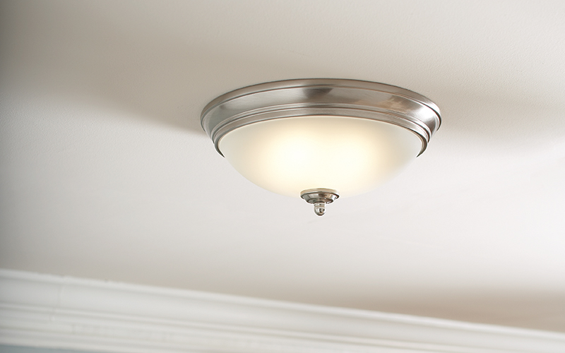 How To Install Flush And Semi Flush Mount Lighting The Home Depot