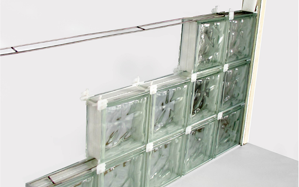 Glass block spacers home hot sale depot