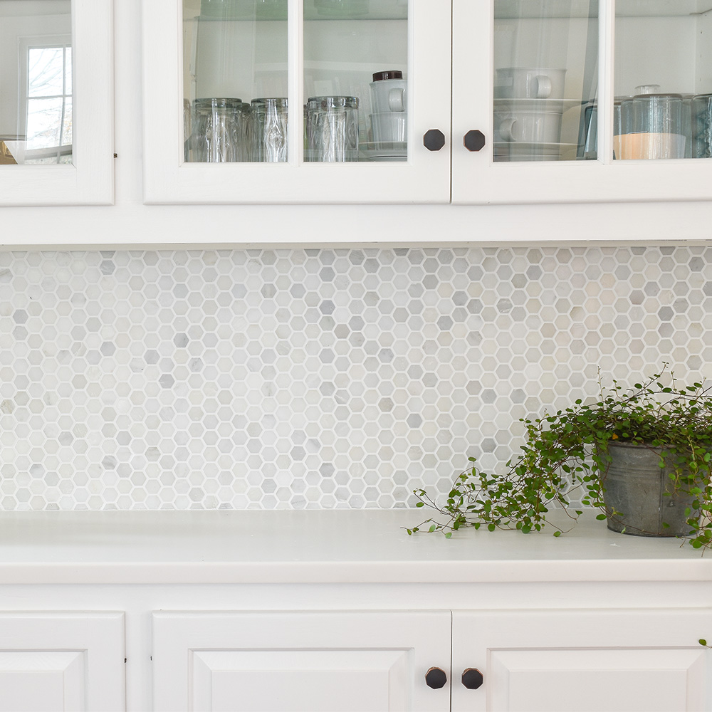 How to Install Hexagon Tile Backsplash