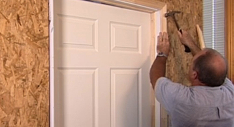Install door trim - Installing Interior Door Install door trim - Installing Interior Door