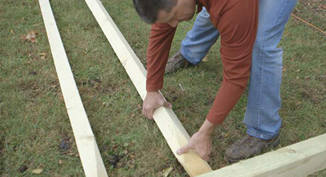 Lay out posts - Mortised Posts Rails Lay out posts - Mortised Posts Rails