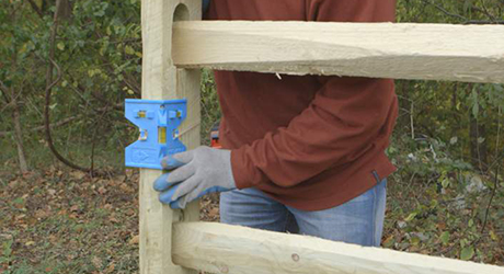Put more line posts - Mortised Posts Rails Put more line posts - Mortised Posts Rails