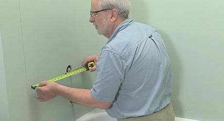 Measure the outlets Measure the outlets