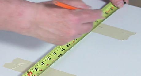 Test fit the template Test fit the template