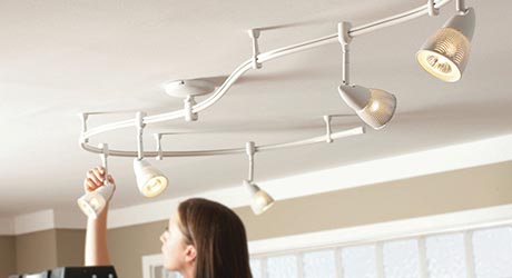 How To Install Track Lighting The Home Depot