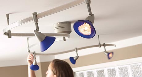 How To Install Track Lighting The Home Depot