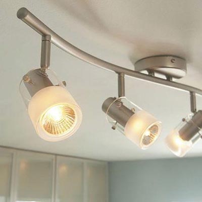 How To Install Track Lighting, How Do You Install A Flush Ceiling Light Fixture