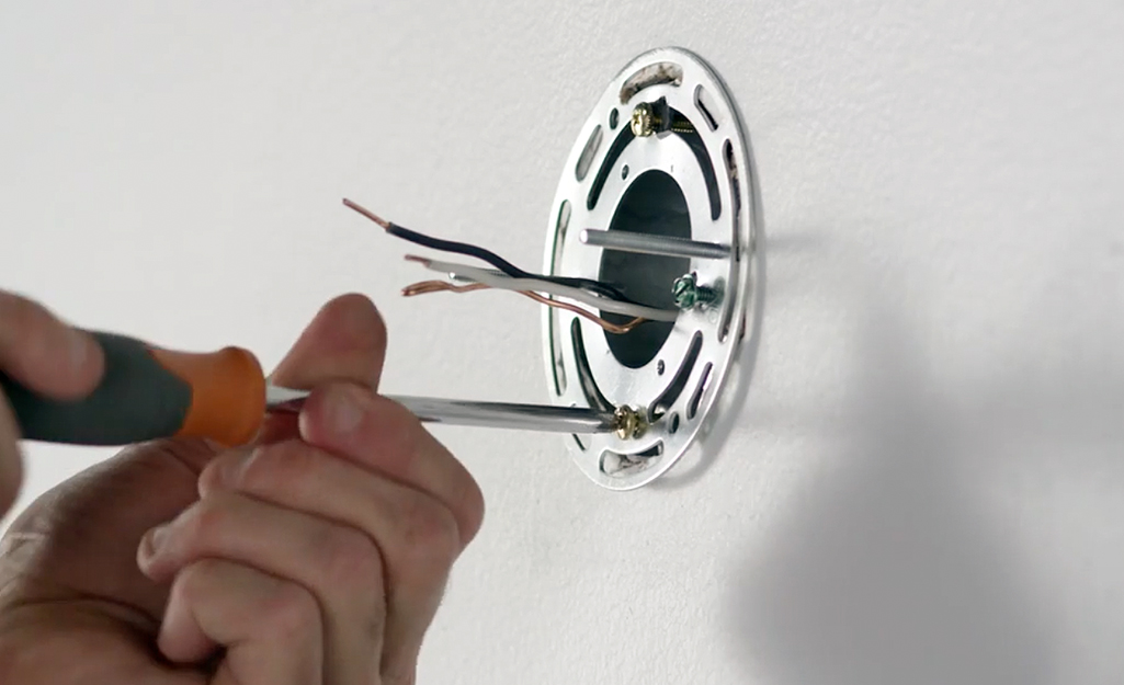 How To Install Vanity Lights, How To Install Light Fixture Mounting Plate