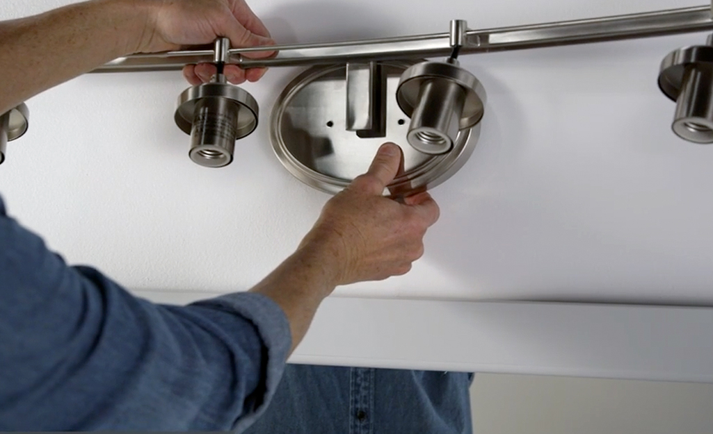 how to change a bathroom vanity light fixture