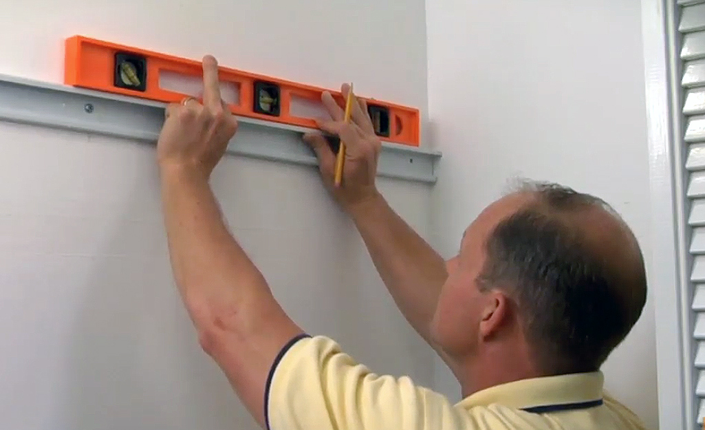 How To Install Wire Shelving, Installing Wire Shelving
