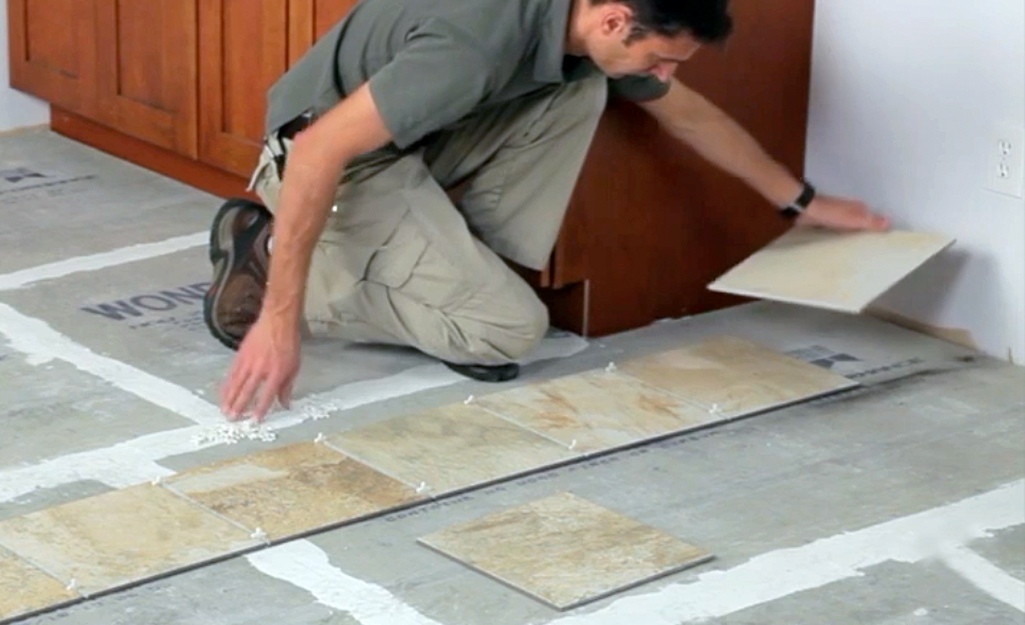 How To Install A Plank Tile Floor How Tos Diy