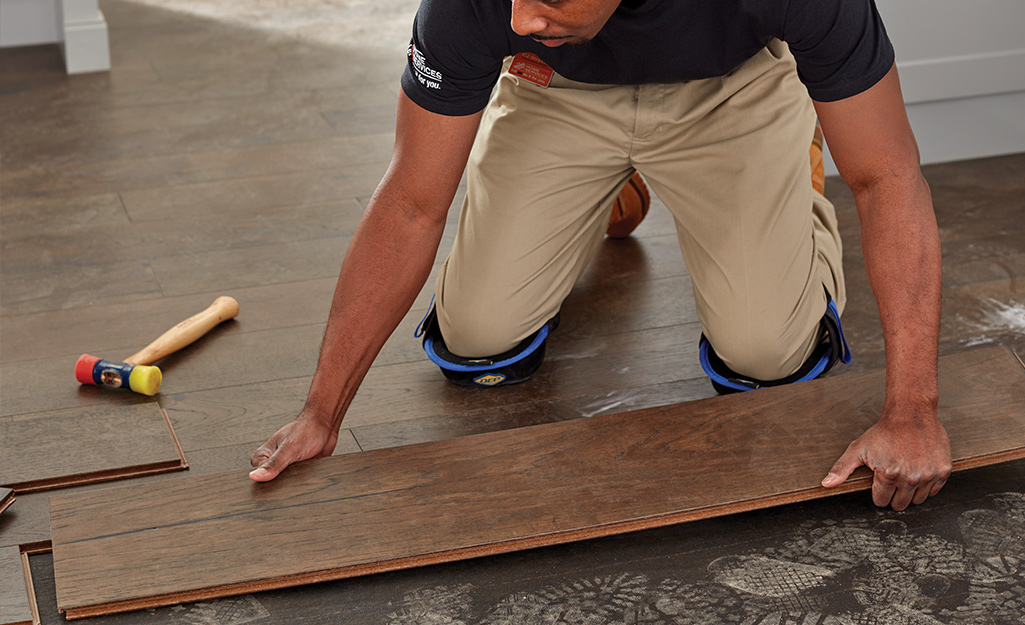 leveling concrete floor before laminate