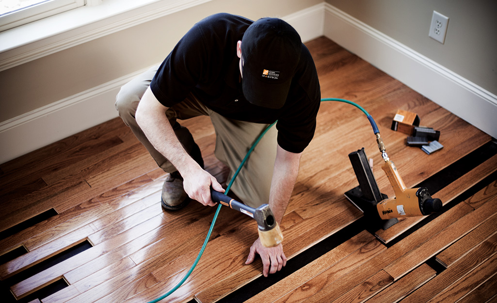 leveling concrete floor before laminate