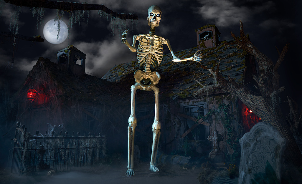 How to Maintain Your 12-Foot Skeleton and Other Giant Halloween