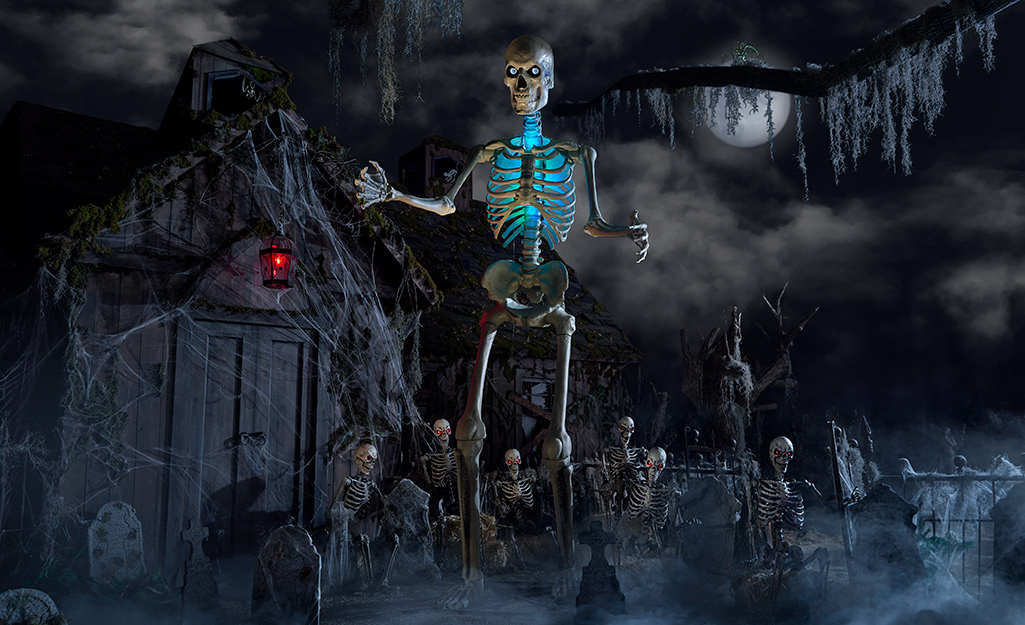 How to Maintain Your 12-Foot Skeleton and Other Giant Halloween