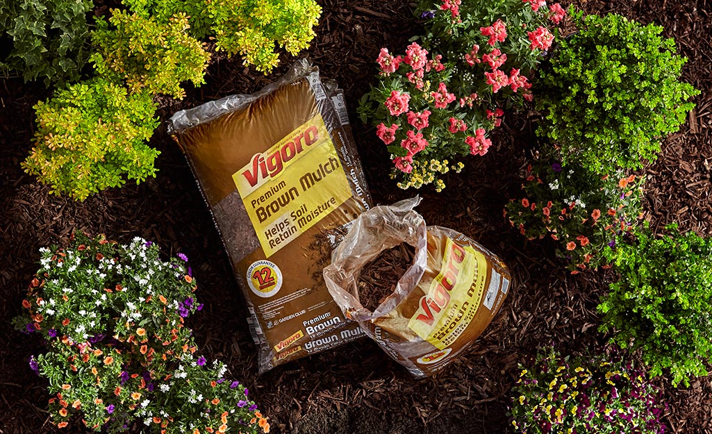 How To Mulch Your Yard, Wood Chip Ground Cover Home Depot