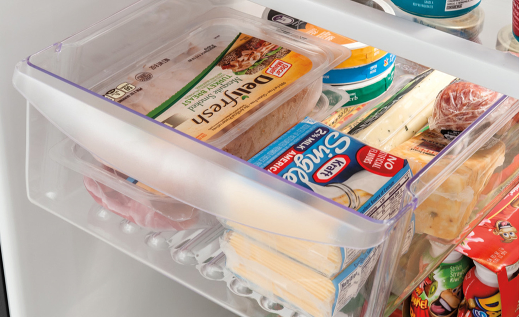 refrigerator meat drawer