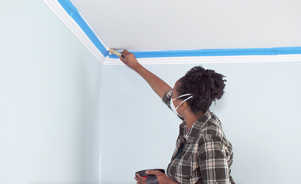 How To Paint A Ceiling The