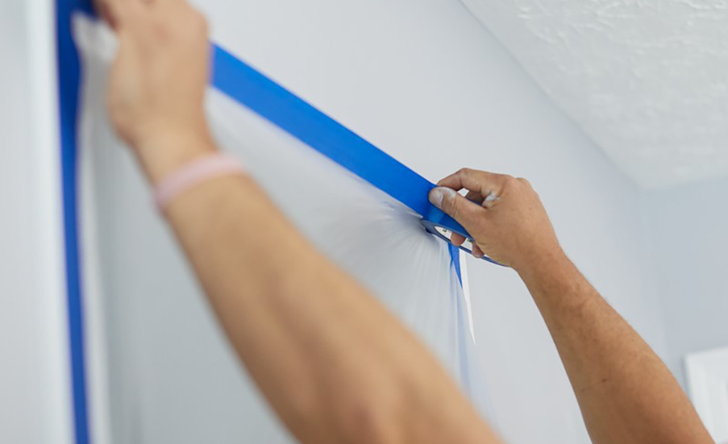 How to Tape a Room for Painting