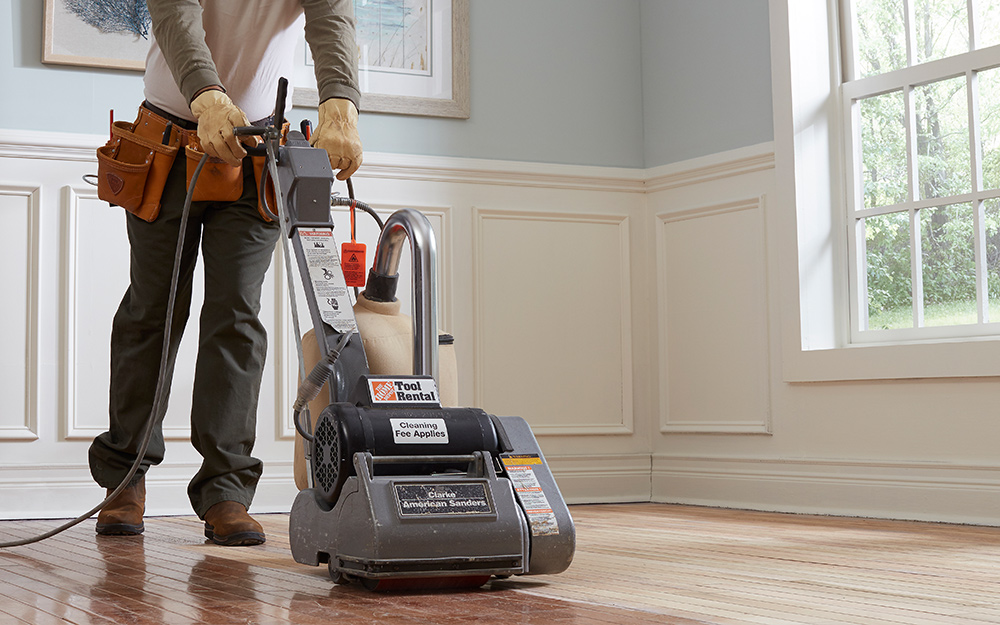 How To Refinish Hardwood Floors The Home Depot