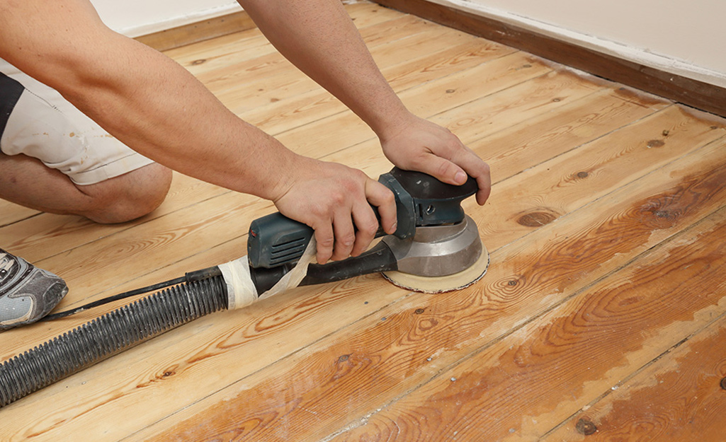 How To Refinish Hardwood Floors Step 4A 