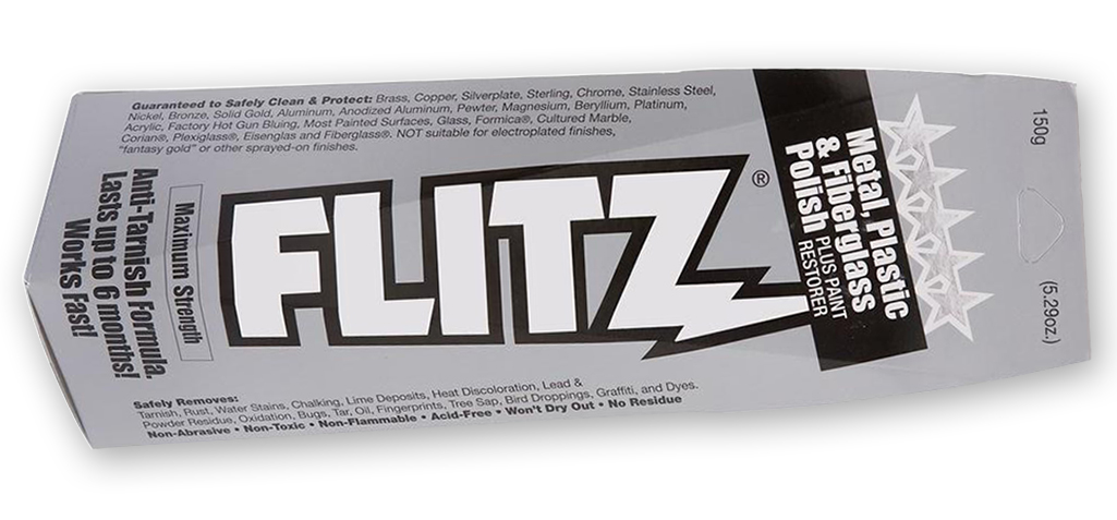 Package contains metal polish.