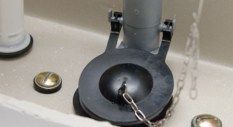 Replacing toilet gaskets - Repair Leaking Toilet Tank
