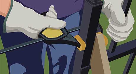 Plumb brace the metal fence - Repairing Maintaining Fences and Gates Plumb brace the metal fence - Repairing Maintaining Fences and Gates