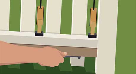 Add sister rail - Repairing Maintaining Fences and Gates Add sister rail - Repairing Maintaining Fences and Gates