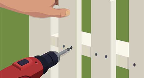 How To Fix A Fence The Home Depot