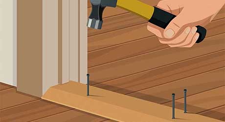 How To Remove And Replace A Threshold The Home Depot