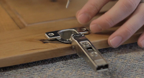 How To Replace Cabinet Hinges The Home Depot