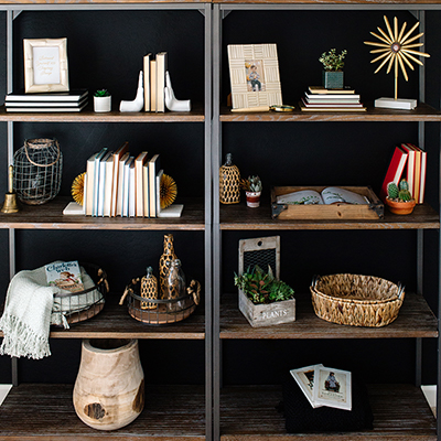 How to Style a Bookcase in 3 Easy Steps